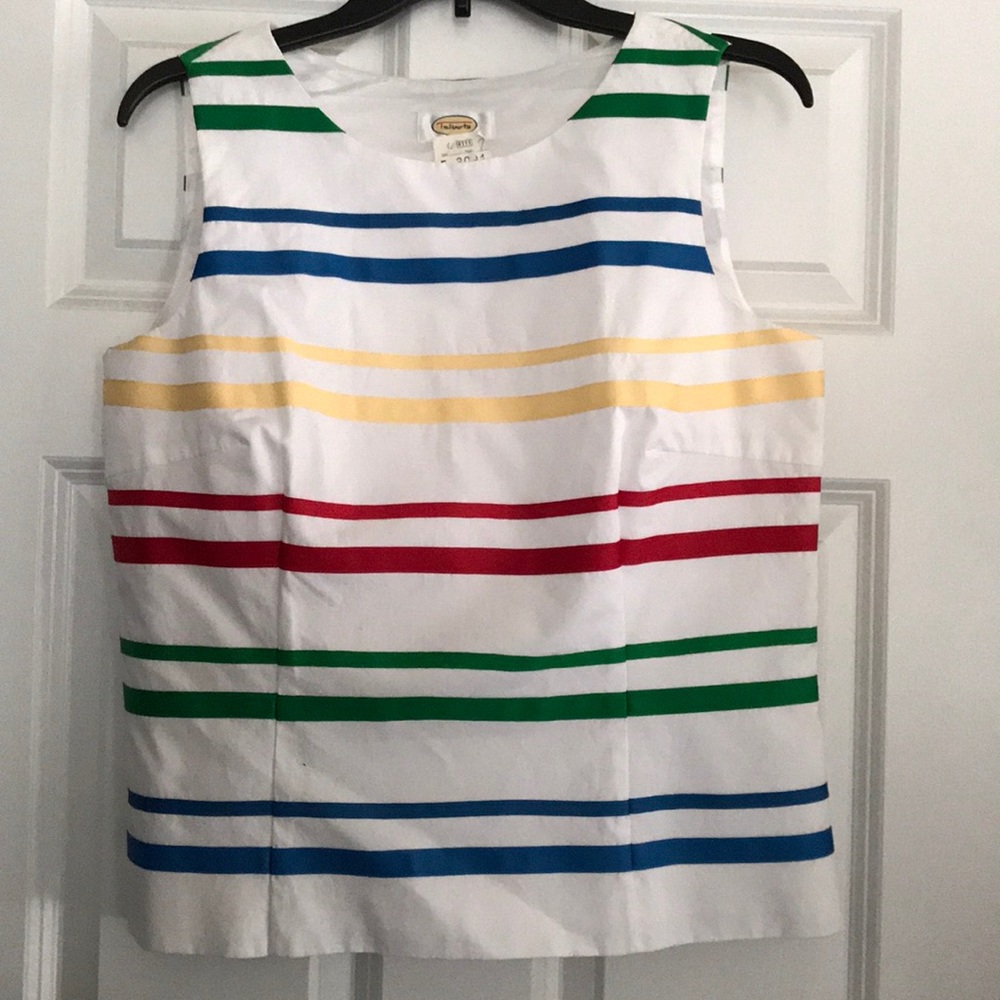 Talbots sleeveless top
